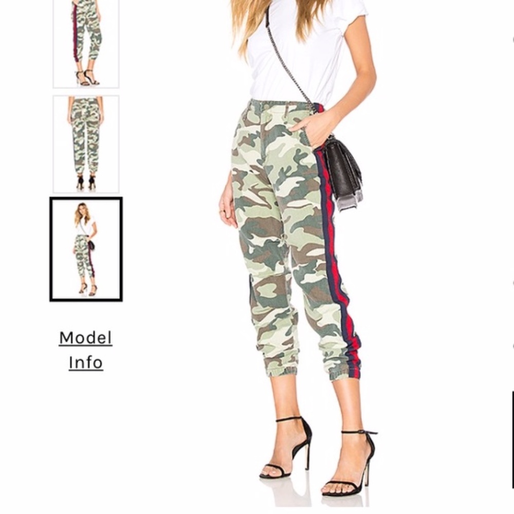 MOTHER DENIM CAMO PANT